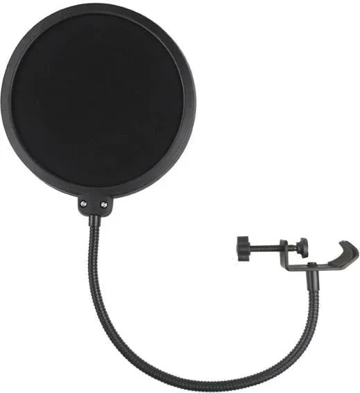 Pop filter NN POP 01 për mikrofon, 510 mm, najlon, i zi - 1