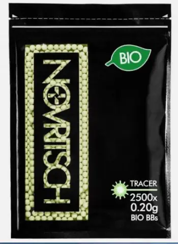 AIRSOFT BBs, Novritsch Tracer BBs. 2500pcs, 20gr. BIO