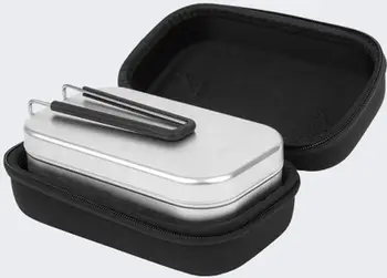 Këse për enë gatimi Trangia Eva Mess Tin Small 619200, madhësi e vogël, e zezë