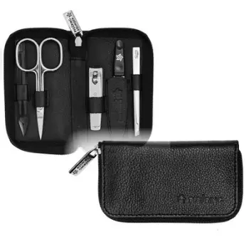 Set për manikyr Pfeilring Solingen kPF005, i zi, 5 mjete