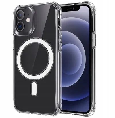 Kapak telefoni OEM Mag Case për iPhone 17 Pro, 1.5 mm, kundër goditjeve, transparent - 1