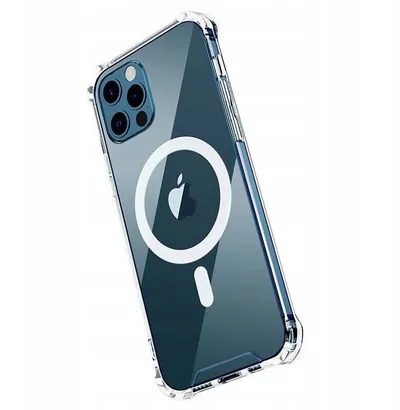 Kapak telefoni OEM Mag Case për iPhone 17 Pro, 1.5 mm, kundër goditjeve, transparent - 5
