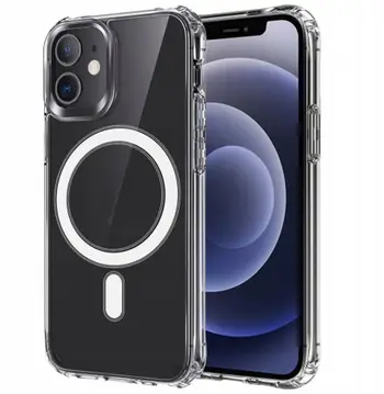 Kapak telefoni OEM Mag Case për iPhone 17 Pro, 1.5 mm, kundër goditjeve, transparent