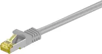 Kabllo MicroConnect patch S/FTP, RJ45, Cat7, 0.25m, e hirtë