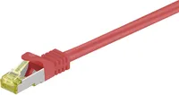 Kabllo MicroConnect patch S/FTP, RJ45, Cat7, 0.5m, e kuqe - 1