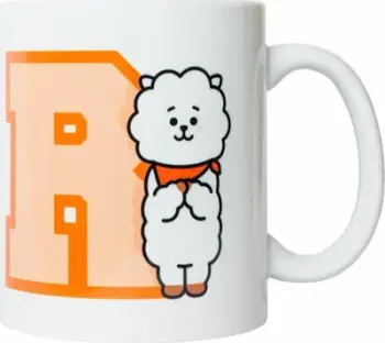 Filxhan Line Friends, 300 ml, i bardhë me dizajn