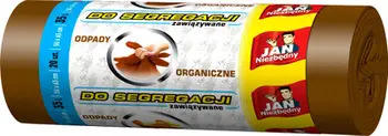 Qese mbeturinash Sarantis Jan Niezbedny, 35L, 20 copë, kafe