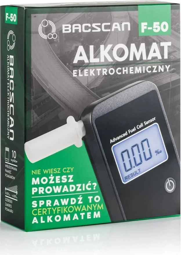 Testues alkooli Bacscan F-50, i zi - 4