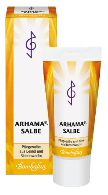 Yndyrë për trup Bombastus Arhama Salbe, dyll blete dhe vaj liri, 20ml