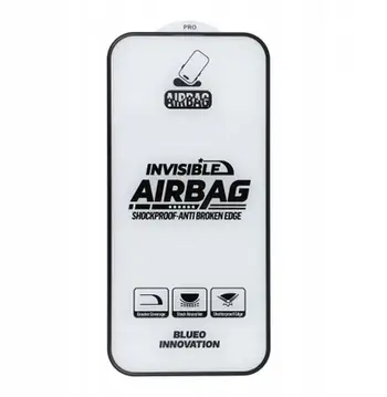 Qelq mbrojtës Blueo Mr. Monkey Glass 5D për Apple iPhone 17, airbag anti thyerje, i zi