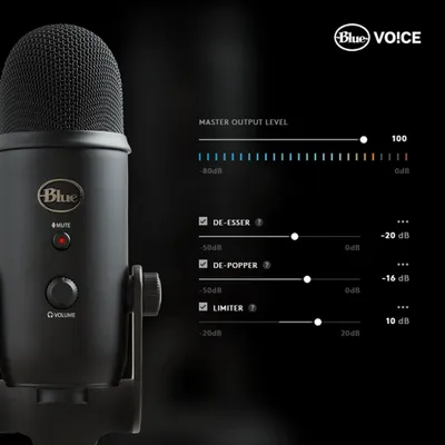 Mikrofon Blue Yeti (988-000229), USB, i zi - 3