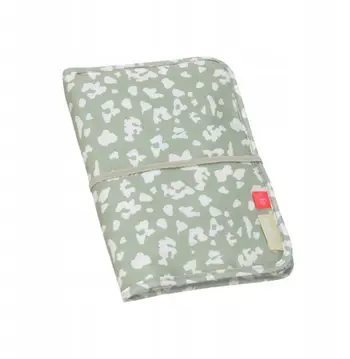 Çantë ndërrimi Lässig Changing Pouch Leo, kompakte, me sipërfaqe ndërrimi, ngjyrë khaki e çelët