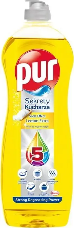 Detergjent i lëngshëm Pur Soda Effect Lemon Extra, 750 ml