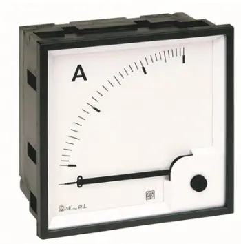 Ampermetër analog AC IME RQ48E AN1251B250, 48x48mm, 25A 25/5A, i bardhë