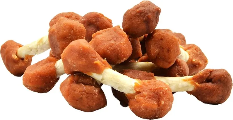 Shpërblime për qen ne formë kocke, me përmbajtje pule - 2