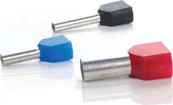 Skaje tule të dyfishta Trytyt DUID-2X4.0-12, 2x4mm², set 100 copë, gri
