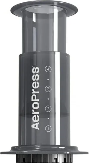 Aparat kafeje manual AeroPress 85R11, teknopolimer, i zi - 1