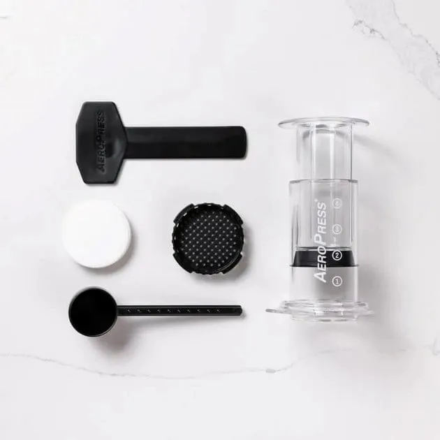 Aparat manual për kafe AeroPress Clear, 250 ml, Transparent - 1