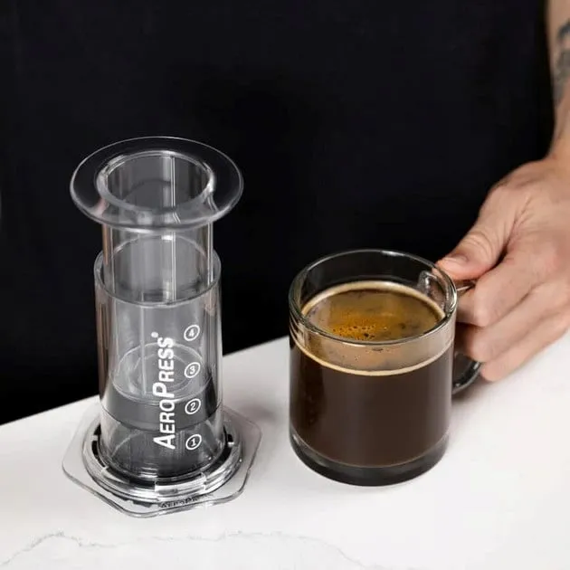 Aparat manual për kafe AeroPress Clear, 250 ml, Transparent - 3