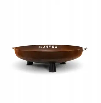 Vazo zjarri kopshti Bonfeu Bonbowl Plus FH3.600, Ø60 cm, çelik Corten 3 mm, ngjyrë ndryshku