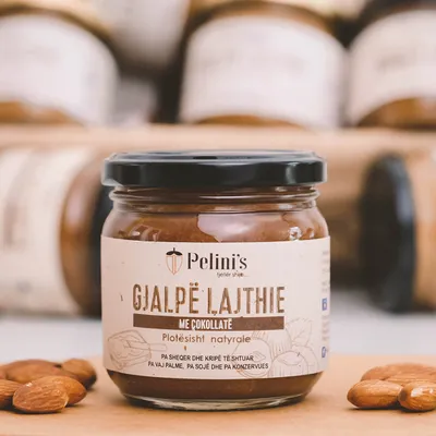 Gjalpë lajthie me çokollatë Pelini's, 200g - 1
