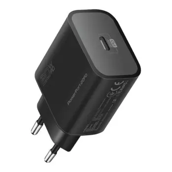 Mbushës Telefoni Promate Powerport Porta Usb-C Zezë