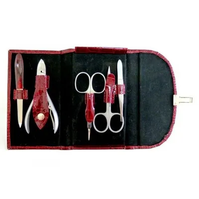 Set për manikyr Surgana Crocodile, 5 mjete - 1
