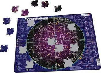 Puzzle kornizë Larsen Constellations Maxi, 70 pjesë, 36.5 x 28.5 cm, shumengjyrësh