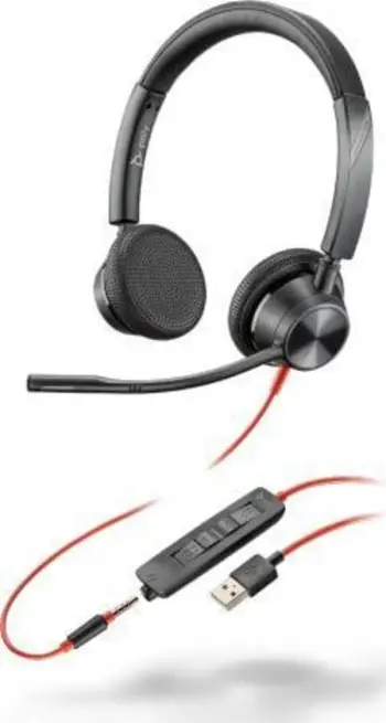 Kufje Polycom 3325, të zeza