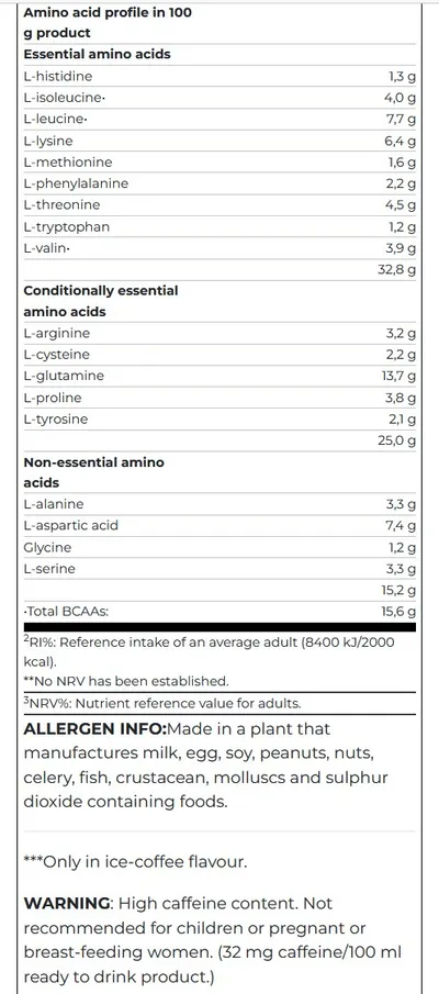 Proteinë 100% Whey Protein Professional, 2.3kg - 3