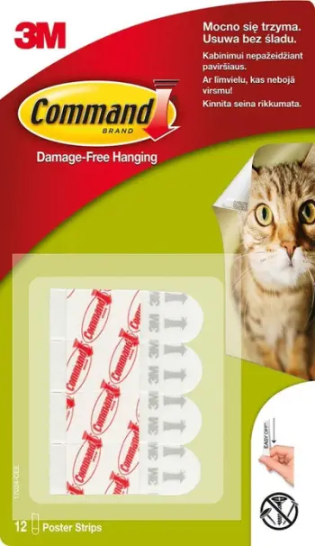 Shirita ngjitës Command, 12 copë
