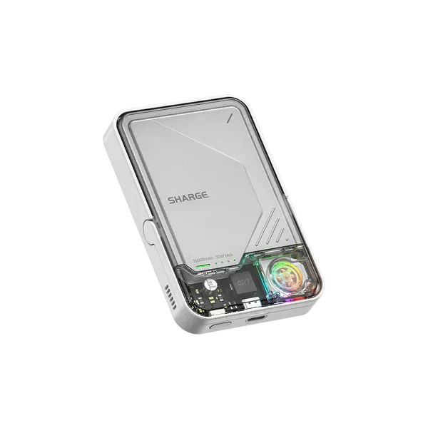 Powerbank SHARGE ICEMAG 2, 10000mAh, transparent - 1