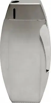 Çakmak metalik Unilight OVAL, ndezje pizoelektrike, satin chrome