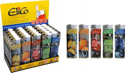 Çakmak Unilight ULD-1191, piezo, i shumëngjyrtë - 4