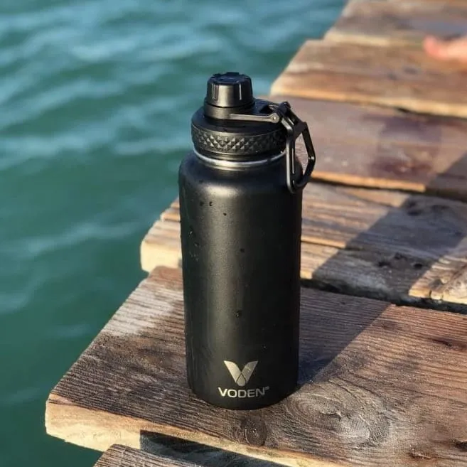 Shishe (termos) Voden, 1 L, e zezë - 3