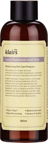 Tonik për fytyrë Klairs Supple Preparation Facial Toner për femra 180ml