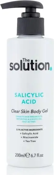 Xhel për trup The Solution Salicylic Acid Clear Skin Body Gel, 200 ml