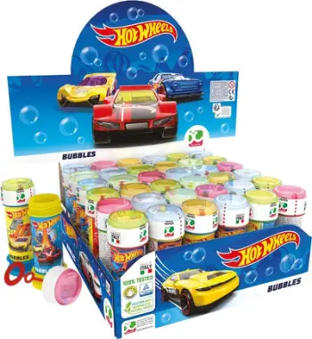 Flluska sapuni Dulcop Hot Wheels, 60 ml, 36 copë