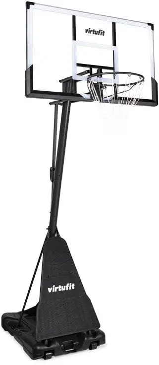 Kosh basketbolli VirtuFit Premium VF06130, 245 deri 305 cm, pllaka polikarbonat, i zi