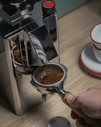 Mulli kafeje, La Pavoni LPGKBS02EU Kube Mill, krom