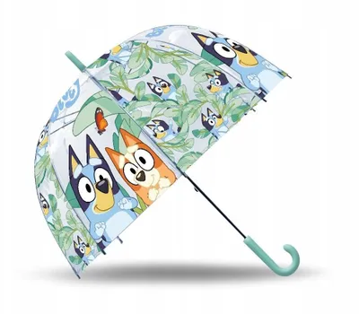 Çadër fëmijësh Kids Licensing Bluey, manuale, 46cm, blu - 1