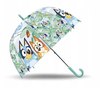 Çadër fëmijësh Kids Licensing Bluey, manuale, 46cm, blu