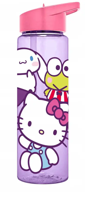 Shishe uji Stor Hello Kitty and Friends, 600ml, për fëmijë, shumëngjyrëshe