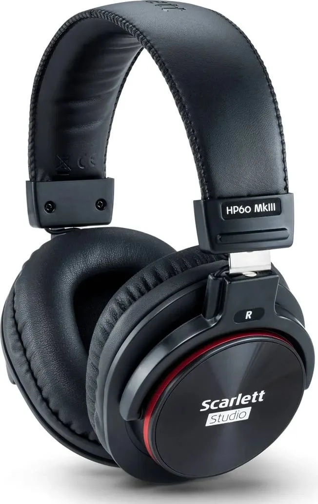 Set studio Focusrite Scarlett 2i2 Studio me mikrofon, kufje dhe interfejs audio, Kuqe - 3