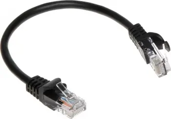 Kabllo RBLINE RJ45, 0.2m, e zezë