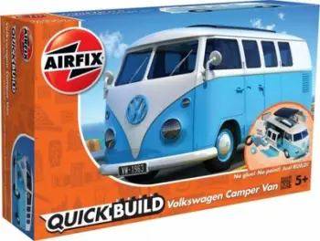 Model plastik Quickbuild VW Camper, 1:24, i kaltër