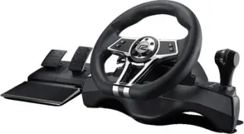Timoni gaming ready2gaming Hurricane Wheel Pro, me dridhje, për PC dhe konzola, i zi