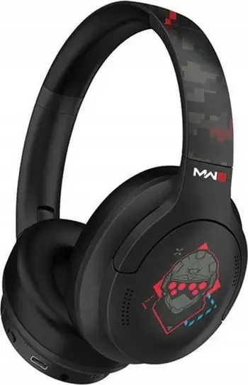 Kufje pa tela OTL Call of Duty MW3, Bluetooth 5.3, ANC, të zeza
