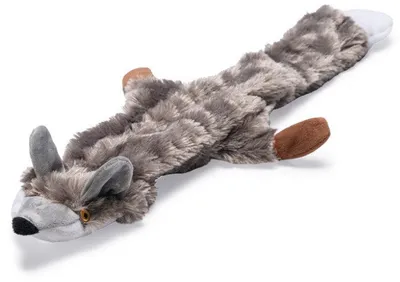 Lodër për qen Beeztees Flatino Fox, 30 cm, me fishkëlluese, bezhë - 1