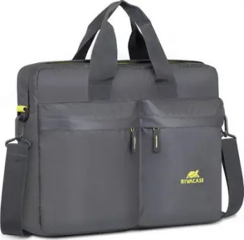 çantë laptopi RIVACASE 5532 Mestalla, për laptop 16\", waterproof (PU), rrip supe i rregullueshëm/hiqshëm, gri